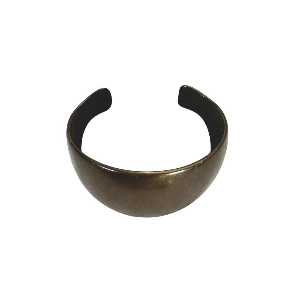 Vintage Ayre & Ayre Handwrought Solid Brass Cuff Bracelet - New Mexico Southwest